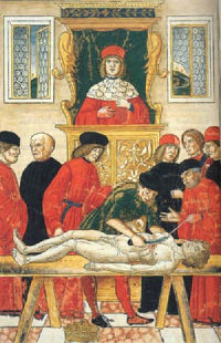 medieval dissection