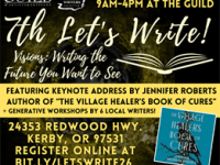 Keynote Address: Southern Oregon Guild of Artists and Artisans and Rogue Writers Collective “Let’s Write”&nbsp;2026